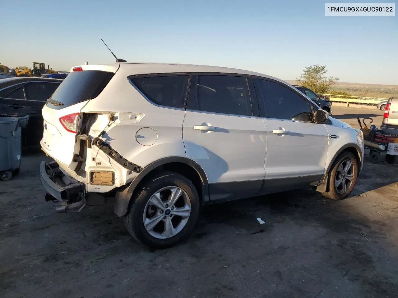 2016 Ford Escape Se VIN: 1FMCU9GX4GUC90122 Lot: 72715974