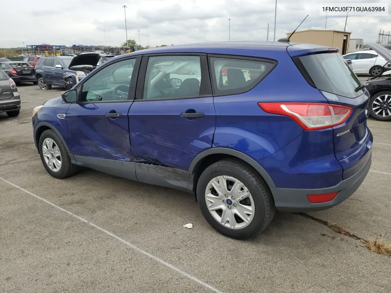 2016 Ford Escape S VIN: 1FMCU0F71GUA63984 Lot: 72775994