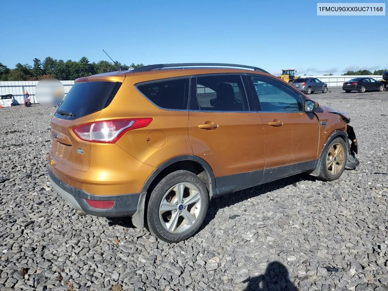 2016 Ford Escape Se VIN: 1FMCU9GXXGUC71168 Lot: 72973284