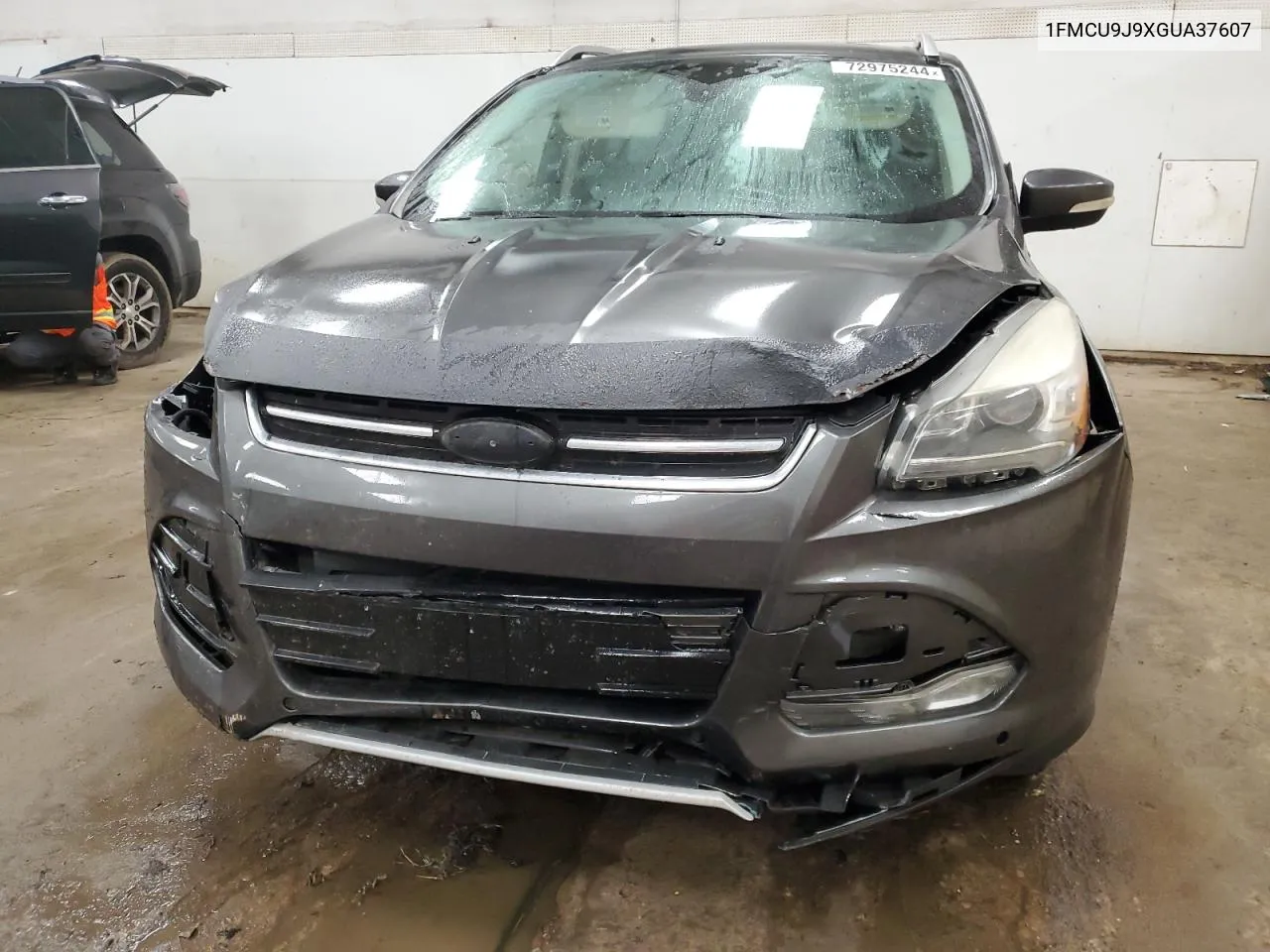 2016 Ford Escape Titanium VIN: 1FMCU9J9XGUA37607 Lot: 72975244