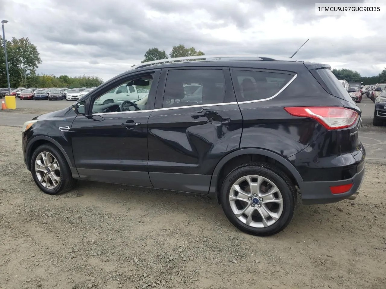 2016 Ford Escape Titanium VIN: 1FMCU9J97GUC90335 Lot: 73031054