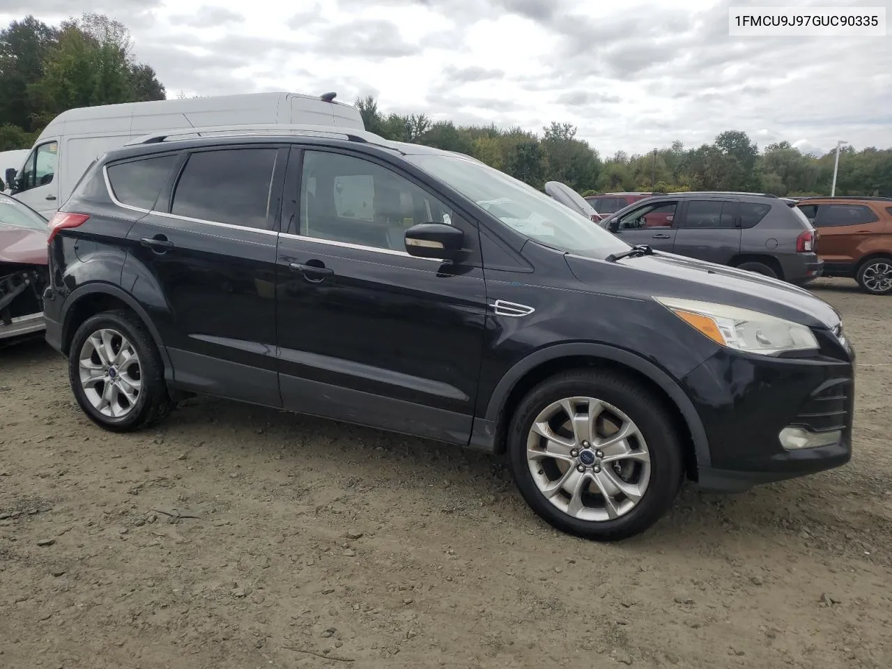 2016 Ford Escape Titanium VIN: 1FMCU9J97GUC90335 Lot: 73031054