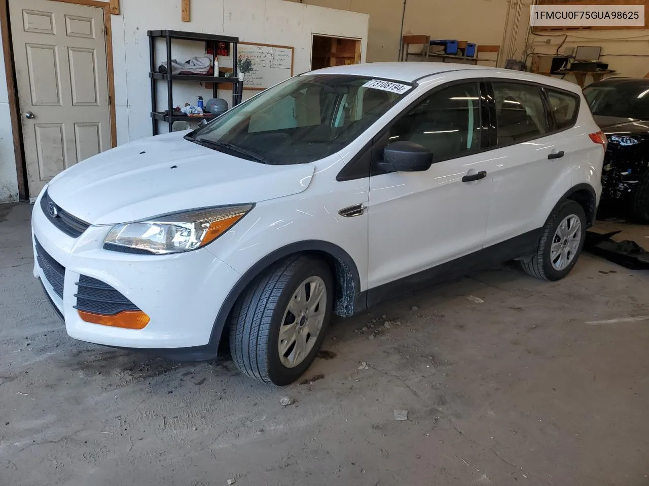 2016 Ford Escape S VIN: 1FMCU0F75GUA98625 Lot: 73108194