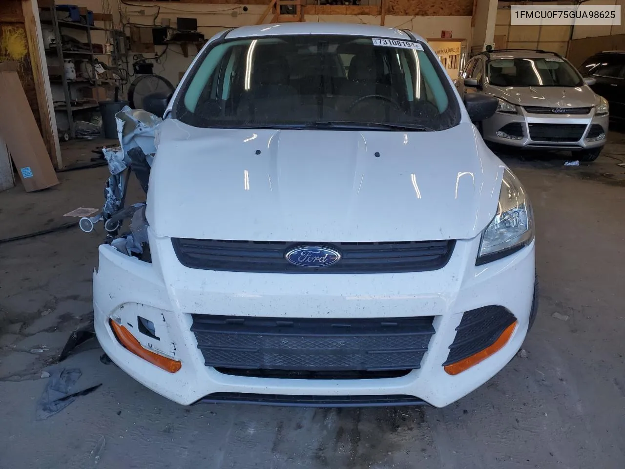 2016 Ford Escape S VIN: 1FMCU0F75GUA98625 Lot: 73108194