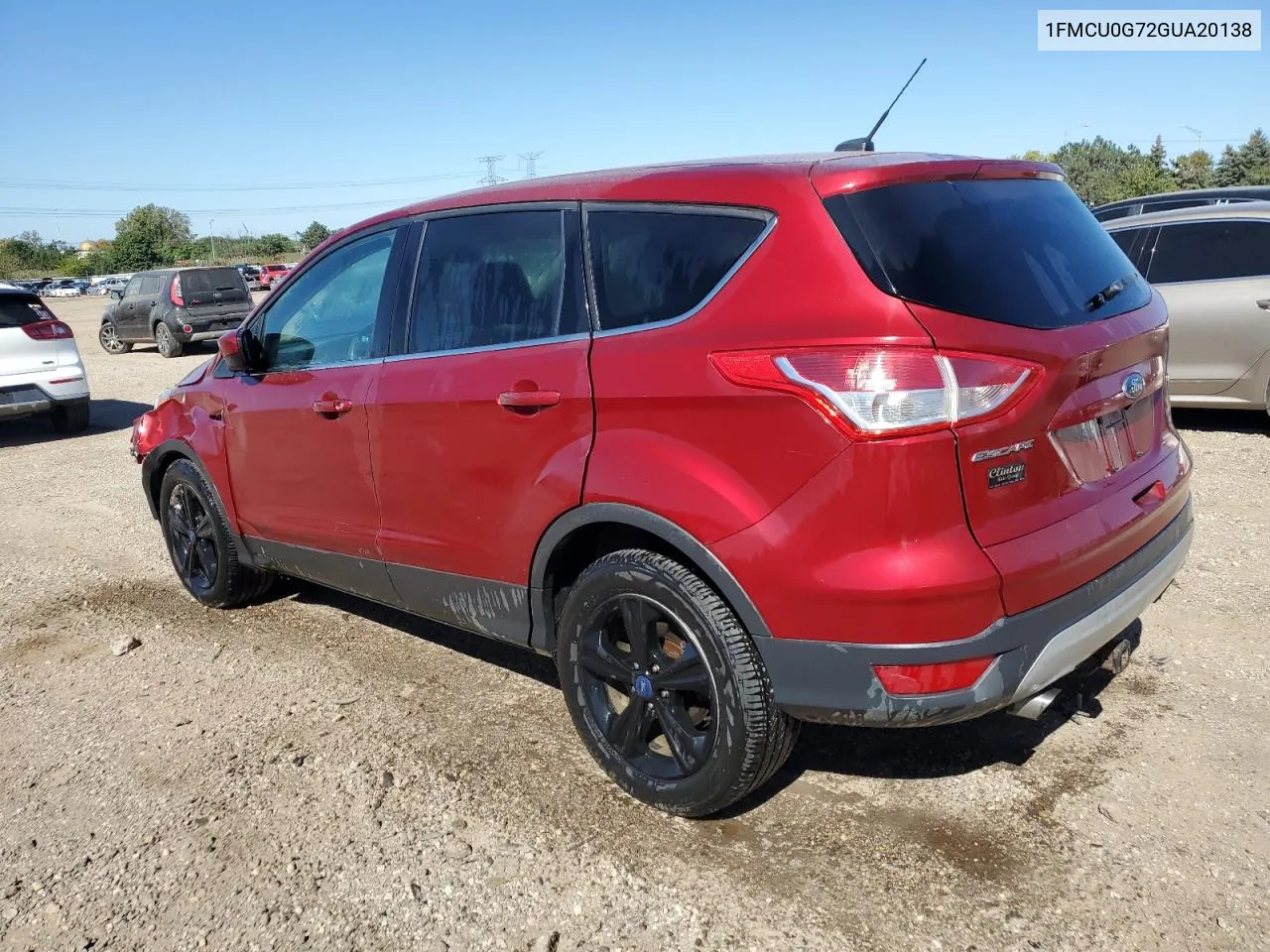 2016 Ford Escape Se VIN: 1FMCU0G72GUA20138 Lot: 73137664