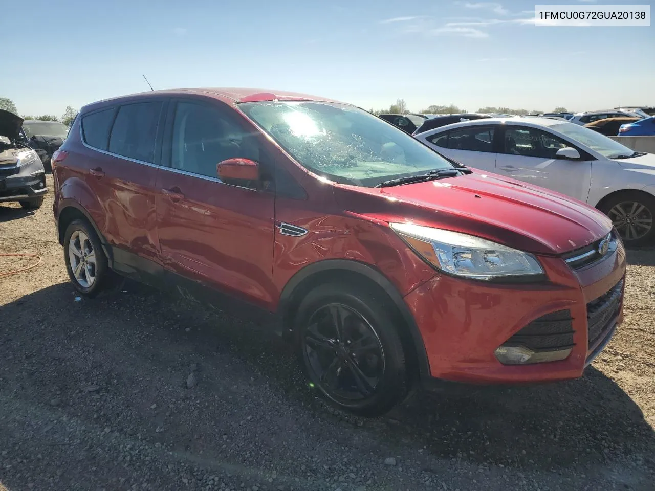 2016 Ford Escape Se VIN: 1FMCU0G72GUA20138 Lot: 73137664