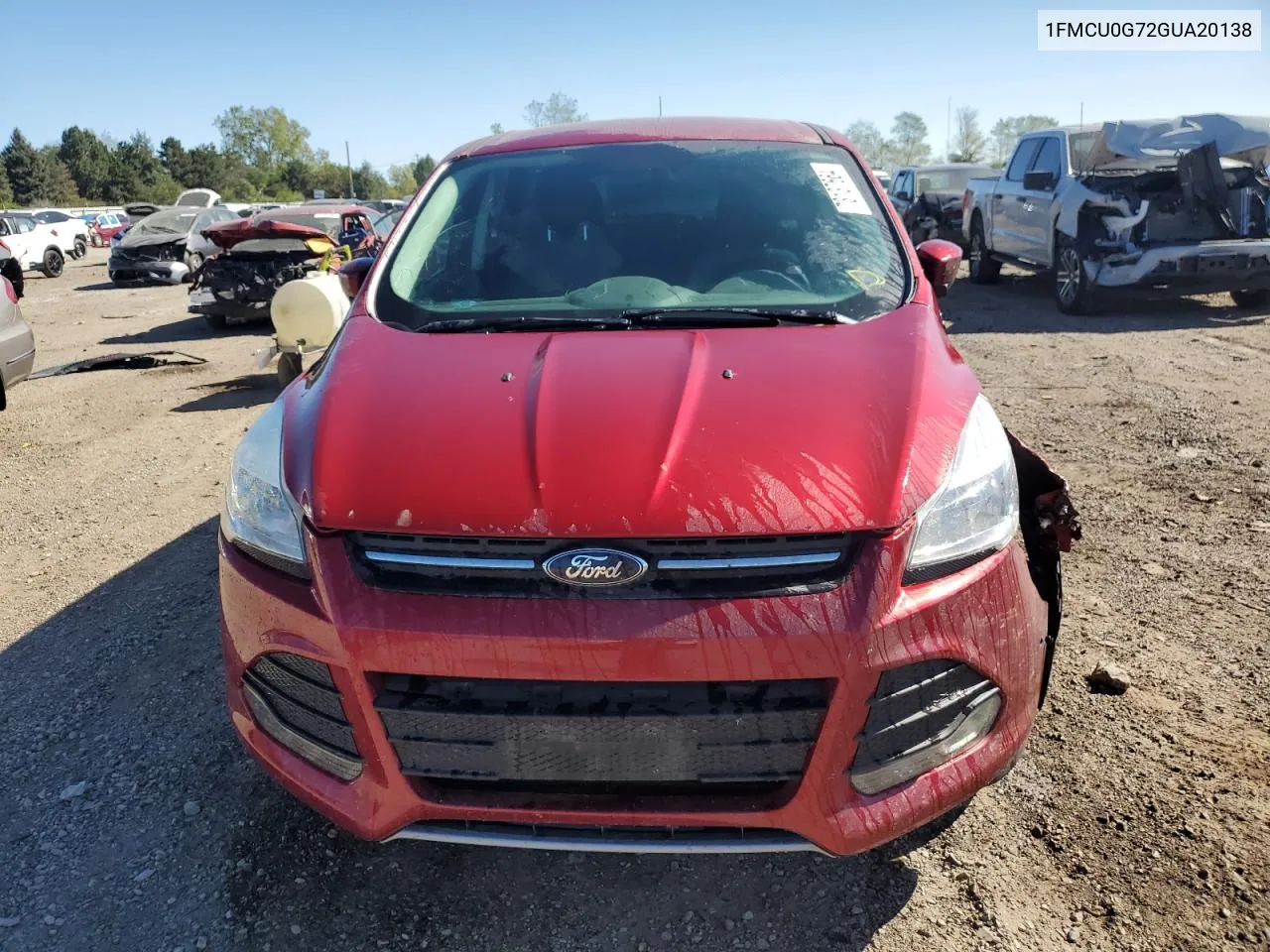 2016 Ford Escape Se VIN: 1FMCU0G72GUA20138 Lot: 73137664