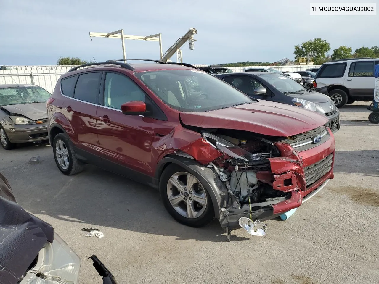 2016 Ford Escape Se VIN: 1FMCU0G94GUA39002 Lot: 73237674