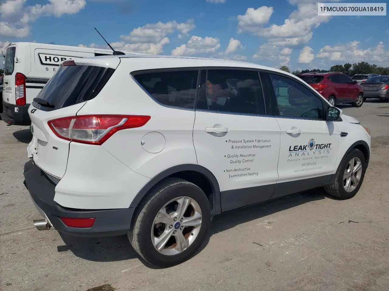 2016 Ford Escape Se VIN: 1FMCU0G70GUA18419 Lot: 73536414