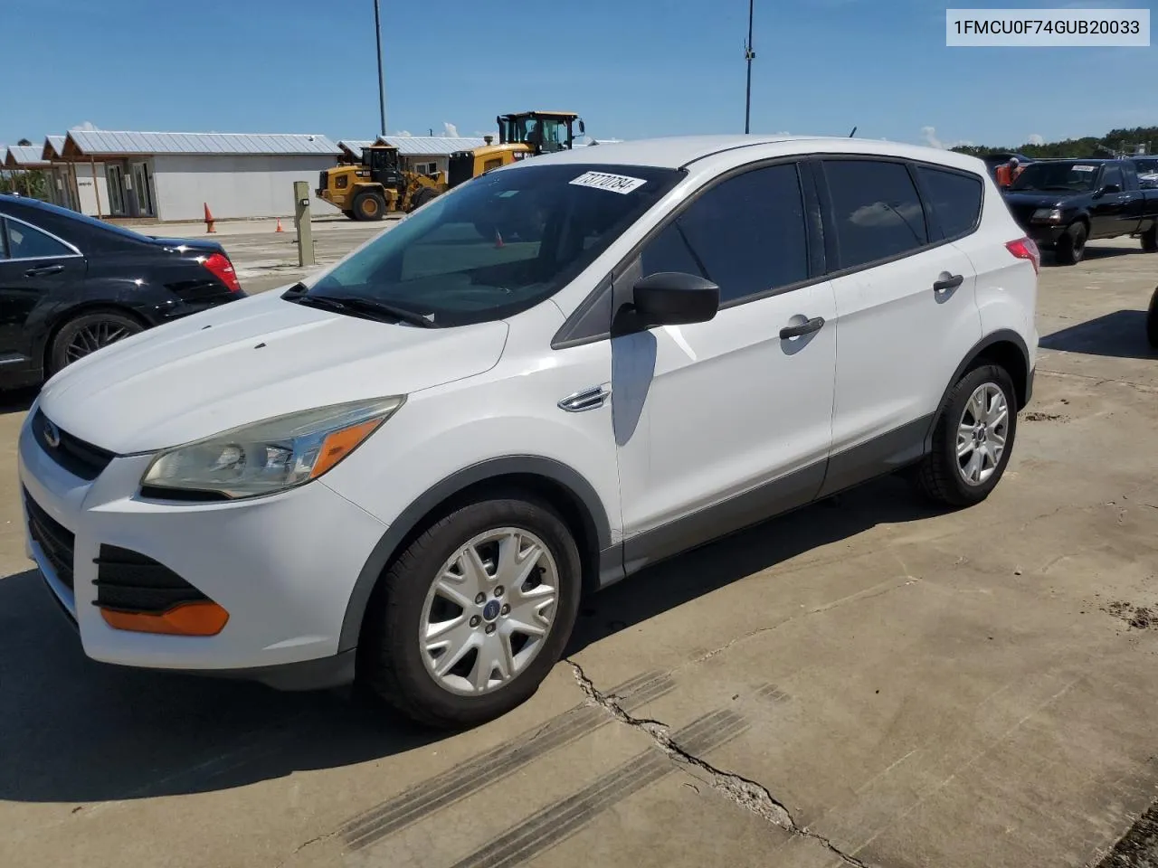 2016 Ford Escape S VIN: 1FMCU0F74GUB20033 Lot: 73770784