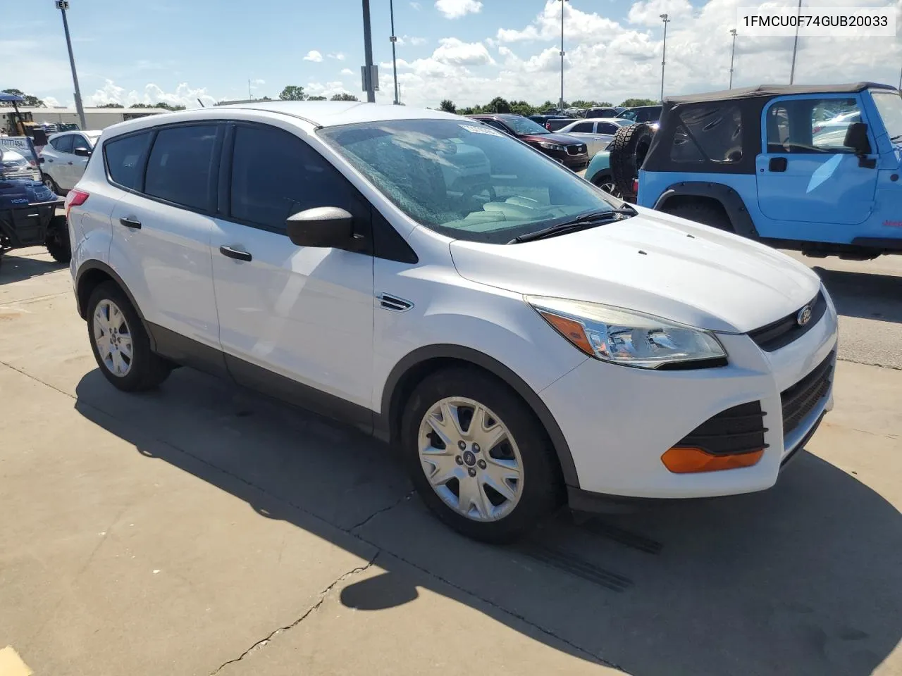 2016 Ford Escape S VIN: 1FMCU0F74GUB20033 Lot: 73770784