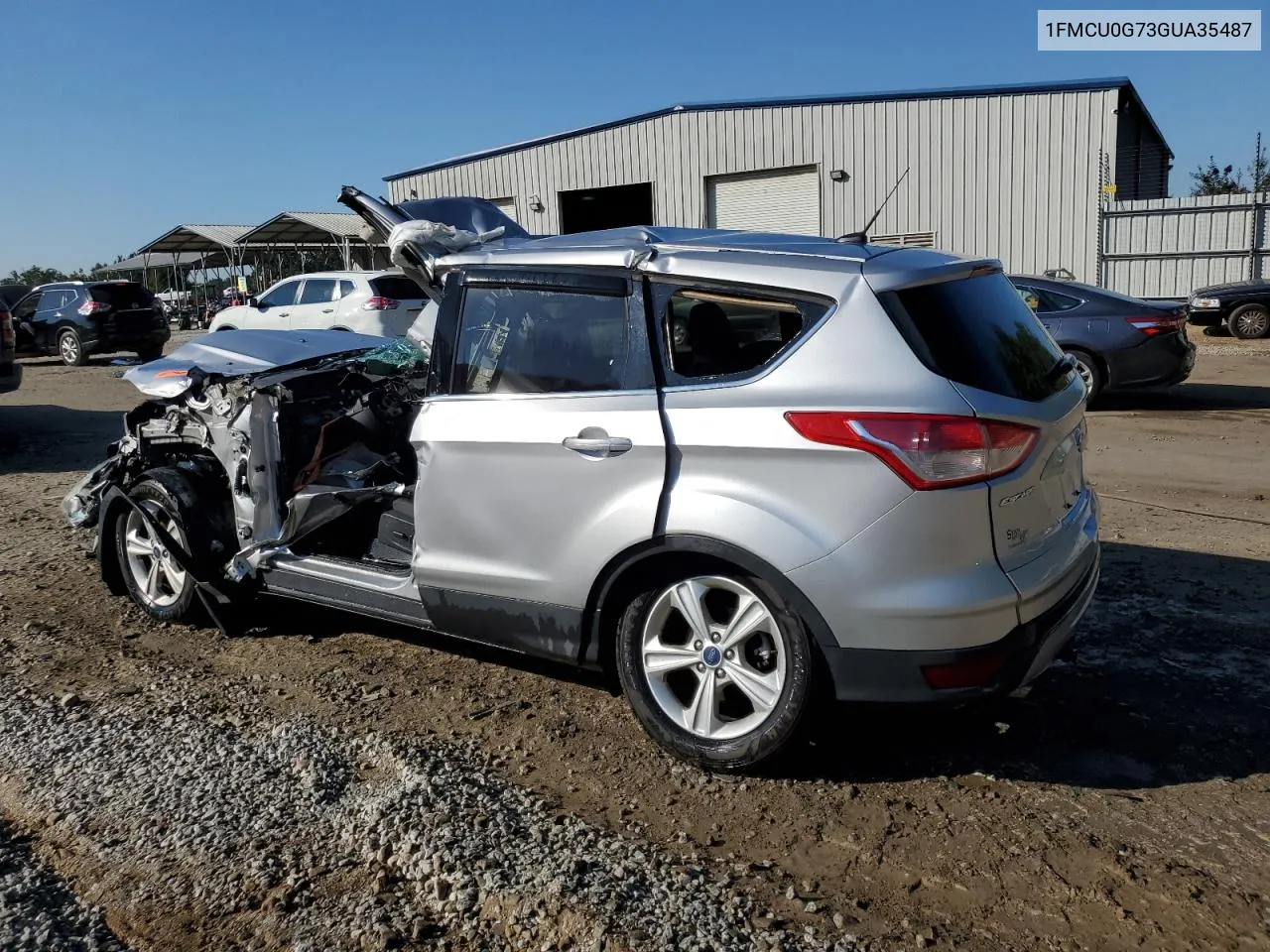 2016 Ford Escape Se VIN: 1FMCU0G73GUA35487 Lot: 74195484