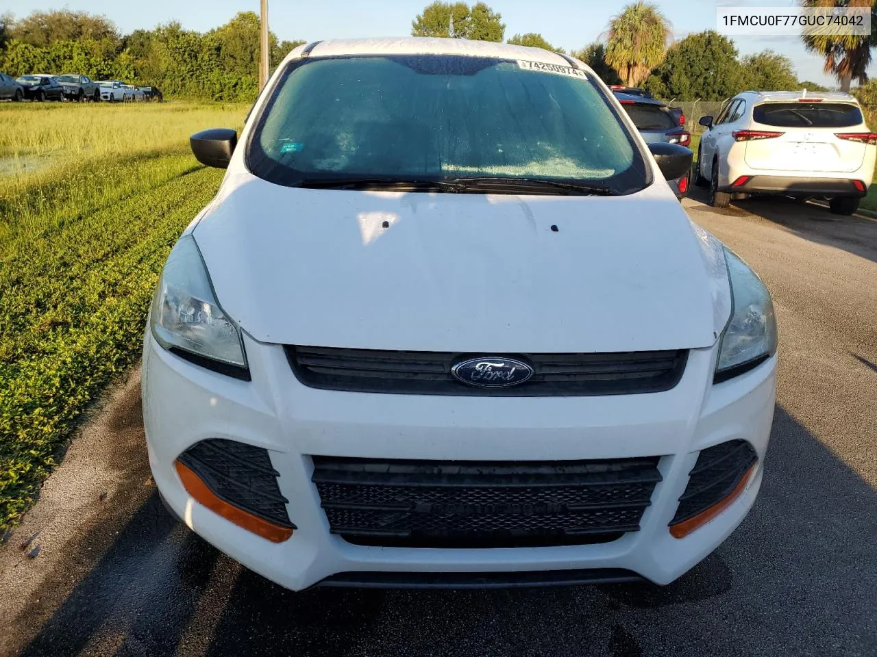 2016 Ford Escape S VIN: 1FMCU0F77GUC74042 Lot: 74250974