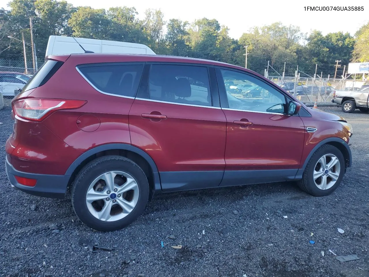 2016 Ford Escape Se VIN: 1FMCU0G74GUA35885 Lot: 74344894