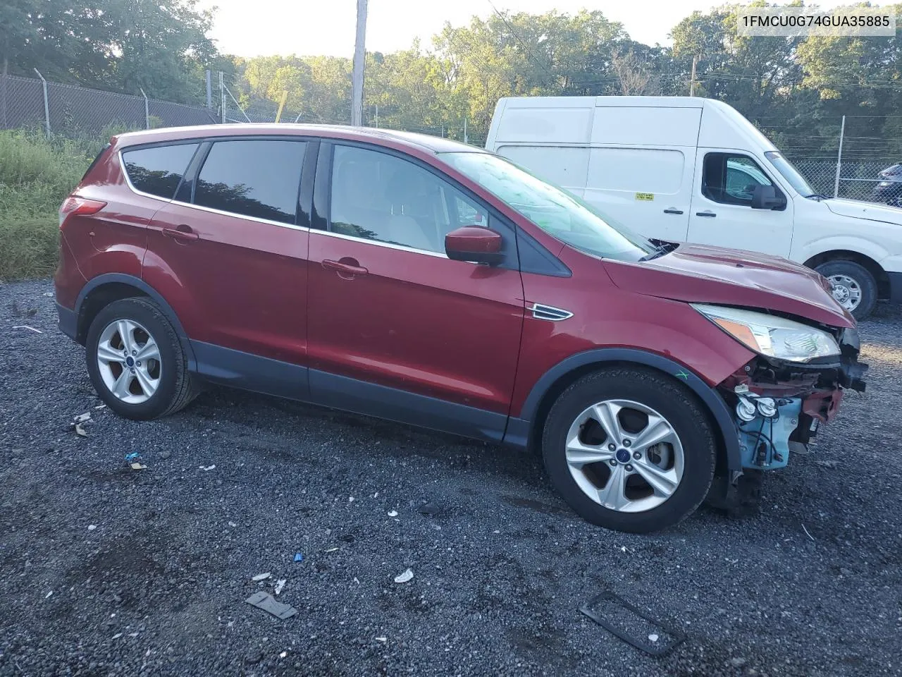 2016 Ford Escape Se VIN: 1FMCU0G74GUA35885 Lot: 74344894