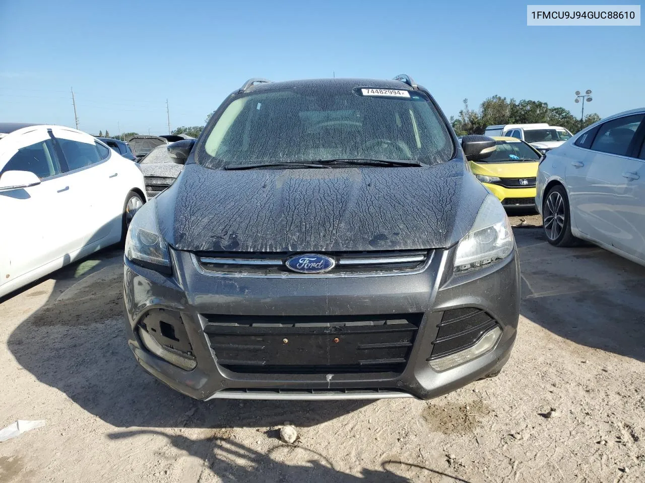 2016 Ford Escape Titanium VIN: 1FMCU9J94GUC88610 Lot: 74482994