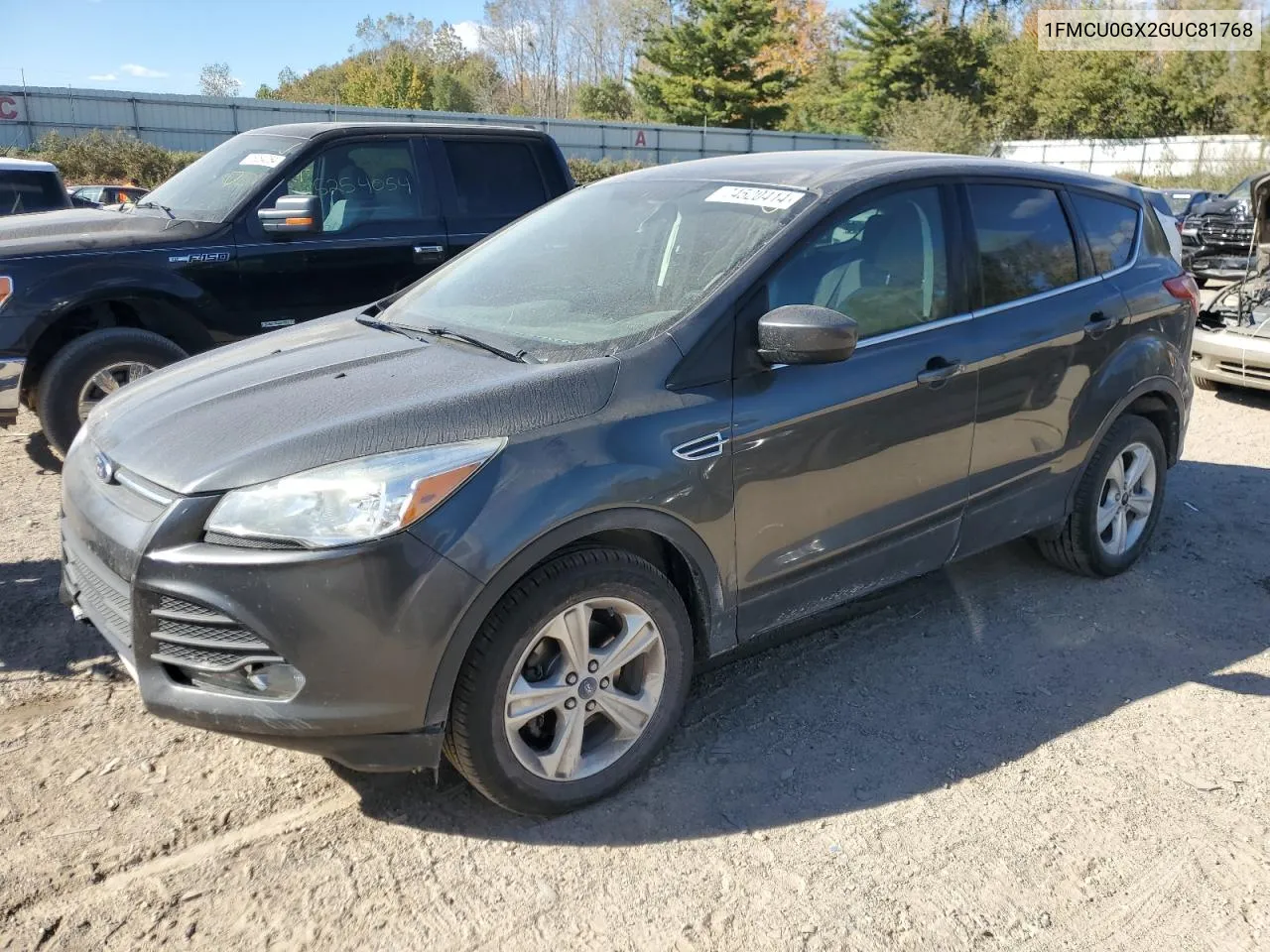 2016 Ford Escape Se VIN: 1FMCU0GX2GUC81768 Lot: 74520414