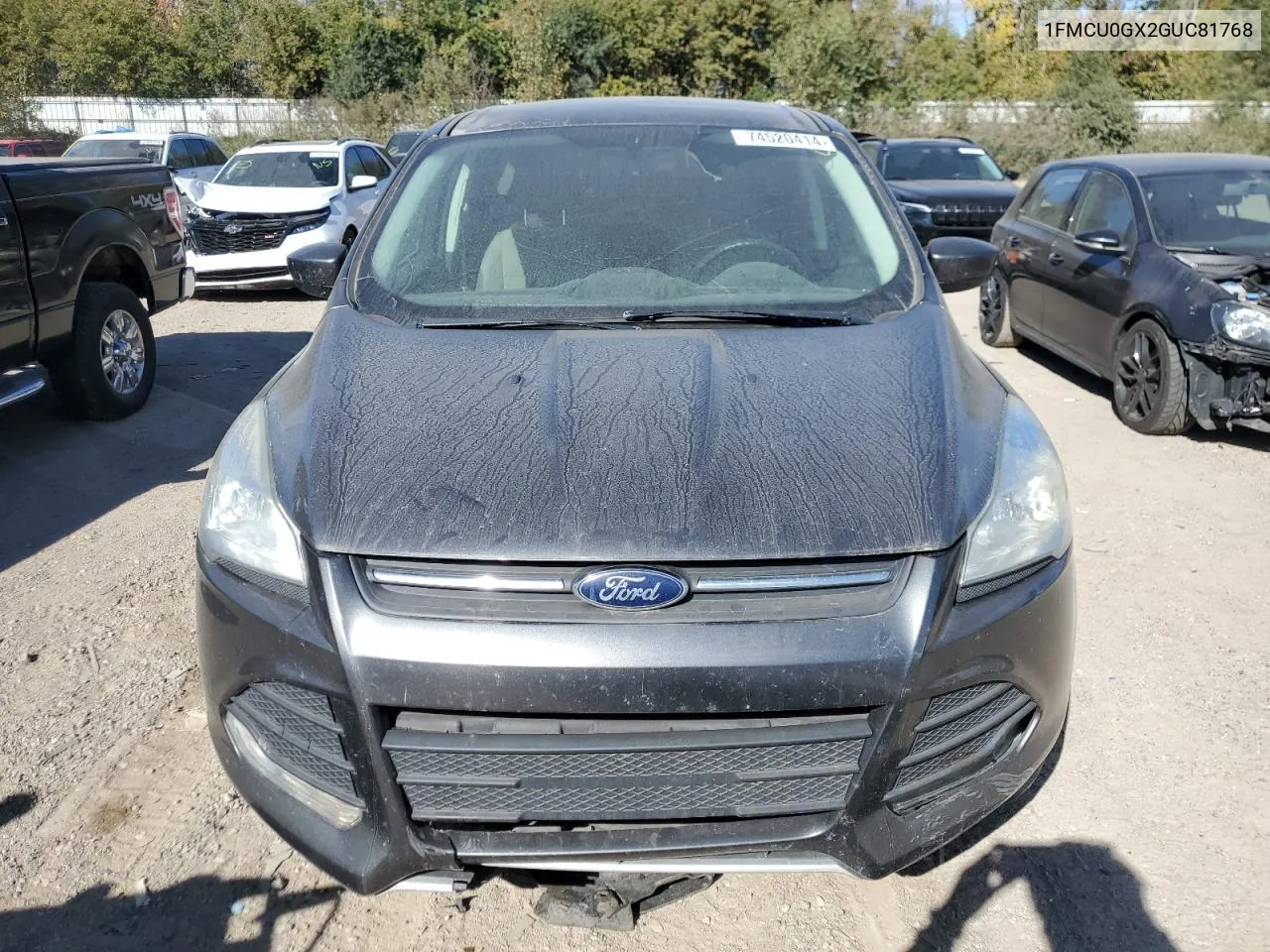 2016 Ford Escape Se VIN: 1FMCU0GX2GUC81768 Lot: 74520414