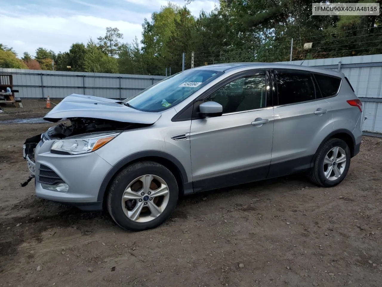 2016 Ford Escape Se VIN: 1FMCU9GX4GUA48155 Lot: 74546994