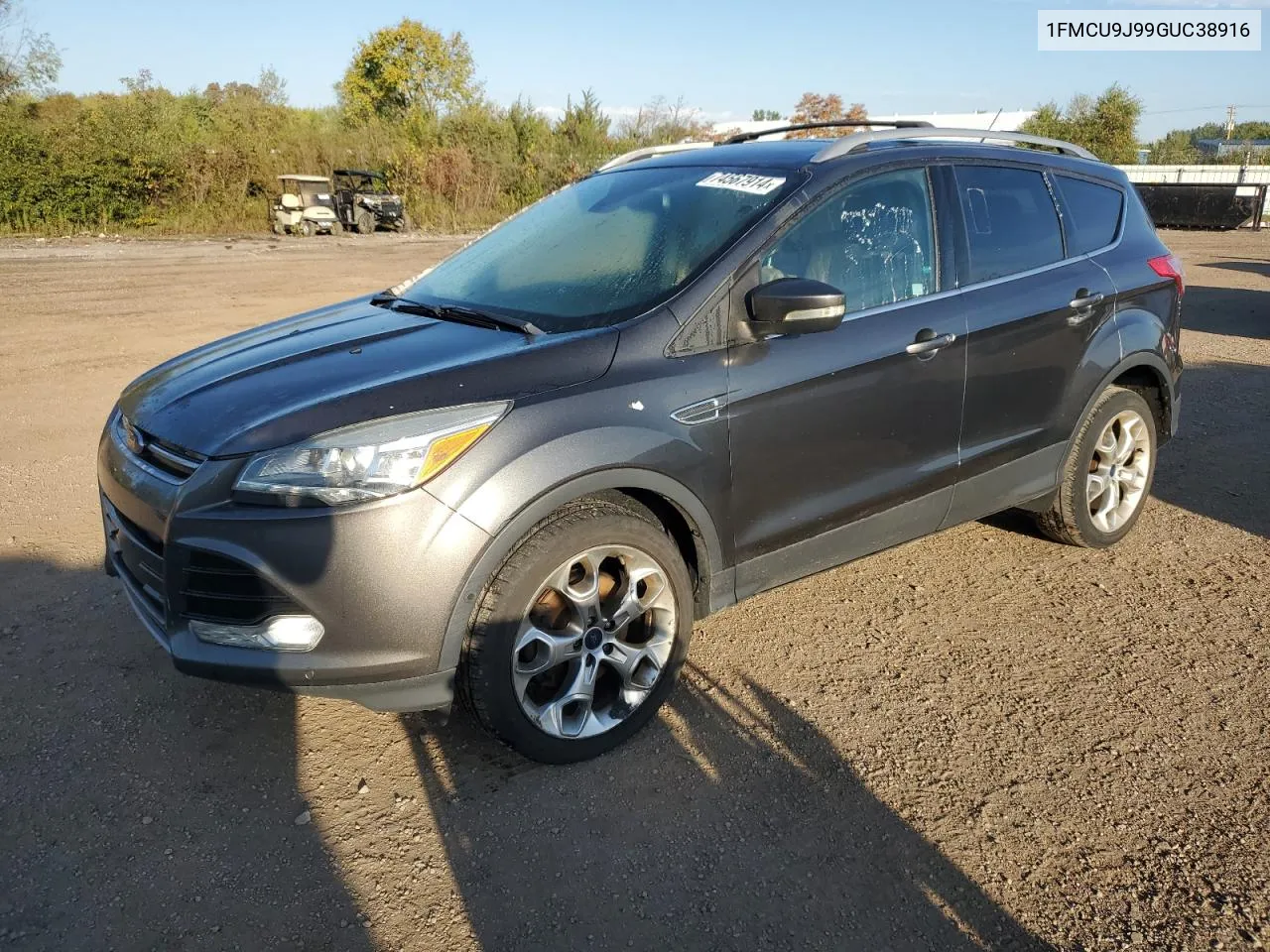 2016 Ford Escape Titanium VIN: 1FMCU9J99GUC38916 Lot: 74567914