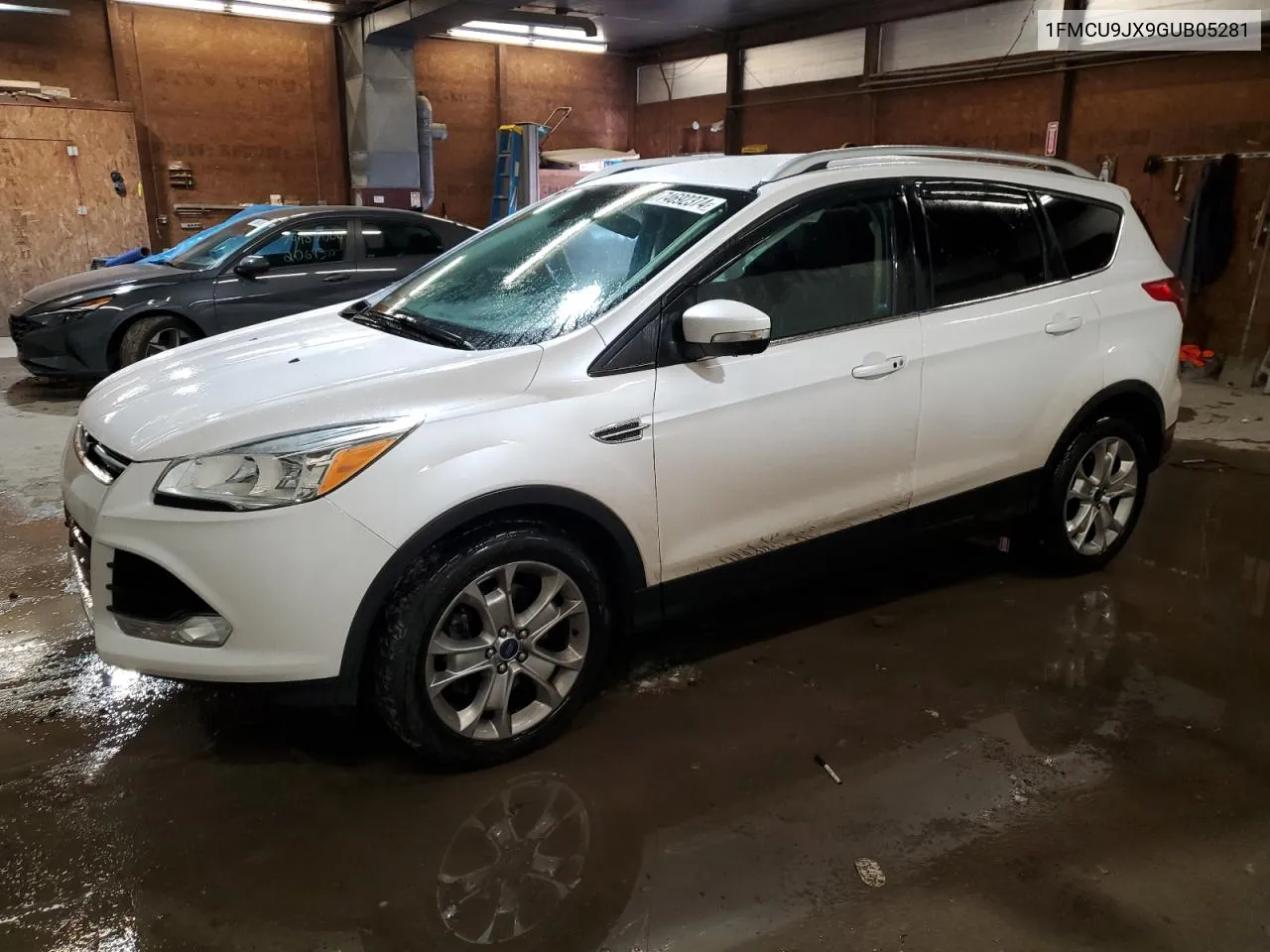 2016 Ford Escape Titanium VIN: 1FMCU9JX9GUB05281 Lot: 74692374