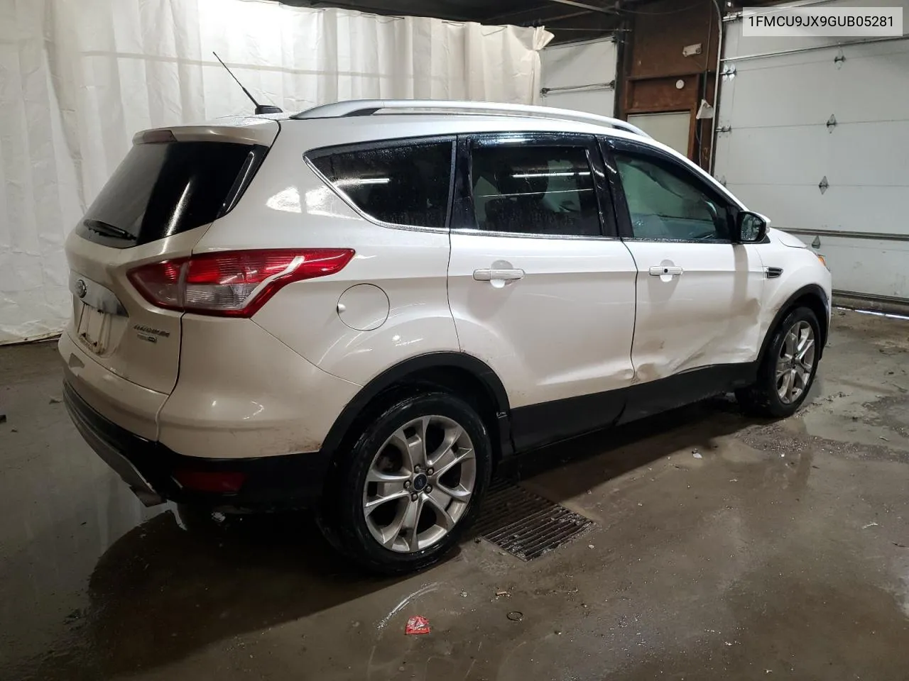 2016 Ford Escape Titanium VIN: 1FMCU9JX9GUB05281 Lot: 74692374