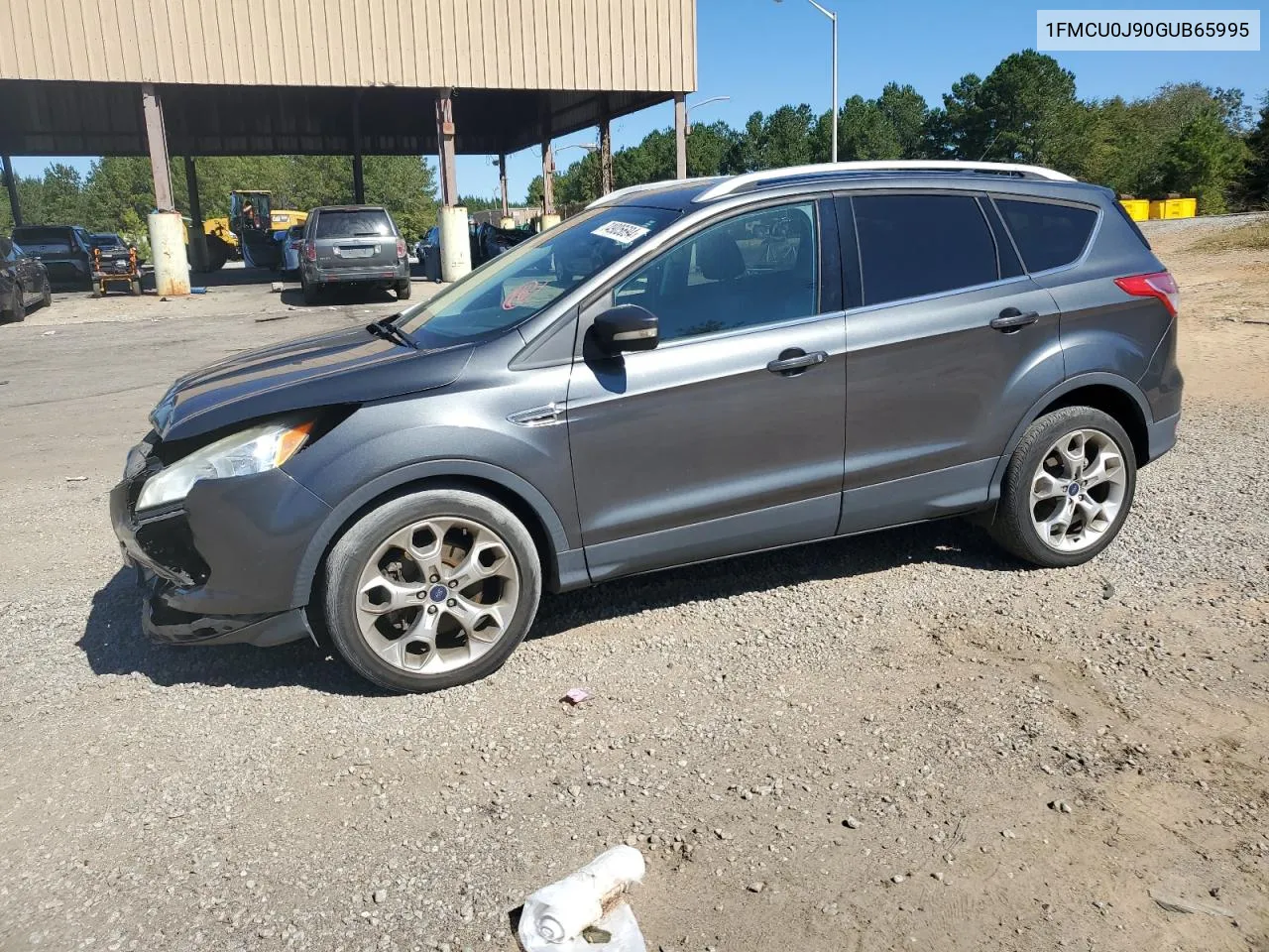 2016 Ford Escape Titanium VIN: 1FMCU0J90GUB65995 Lot: 74905694