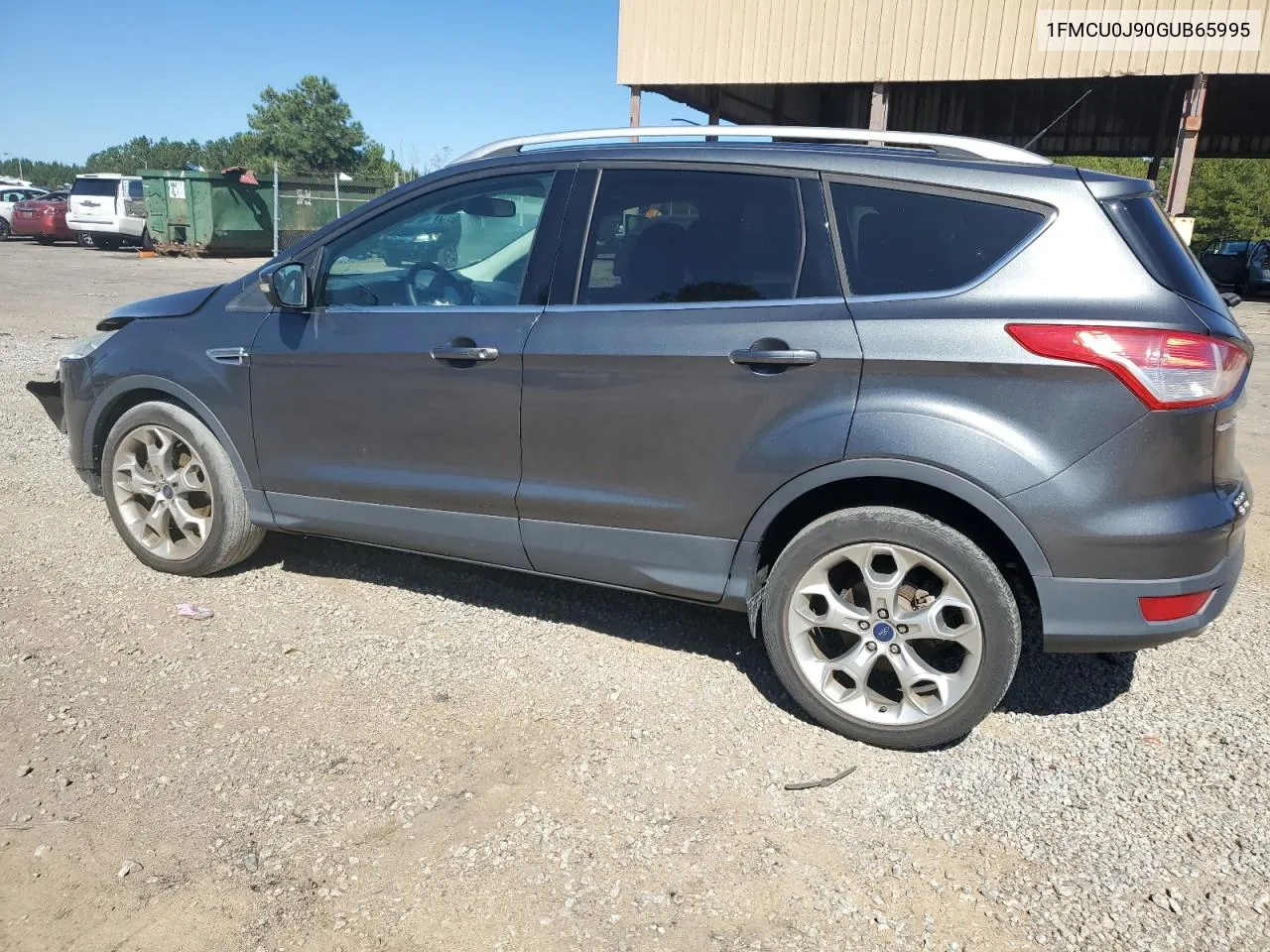 2016 Ford Escape Titanium VIN: 1FMCU0J90GUB65995 Lot: 74905694