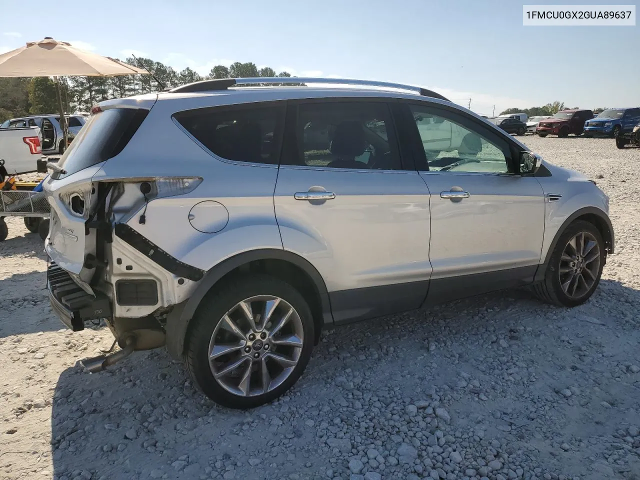 2016 Ford Escape Se VIN: 1FMCU0GX2GUA89637 Lot: 74917314