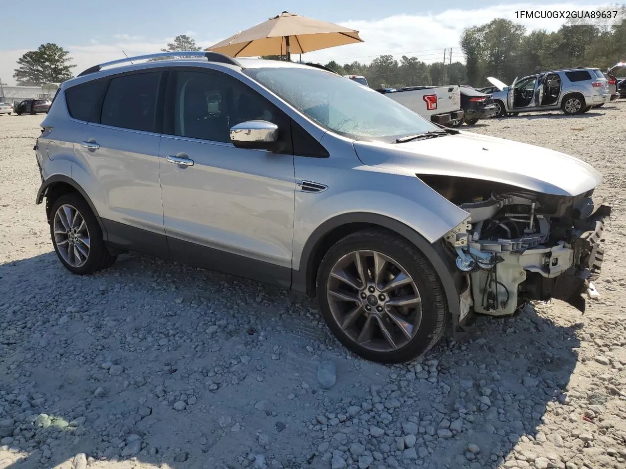 2016 Ford Escape Se VIN: 1FMCU0GX2GUA89637 Lot: 74917314