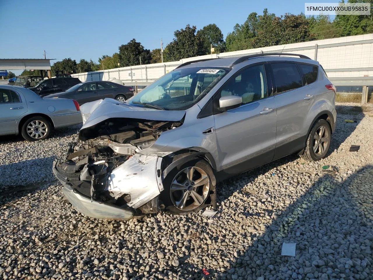 2016 Ford Escape Se VIN: 1FMCU0GXXGUB95835 Lot: 75080464