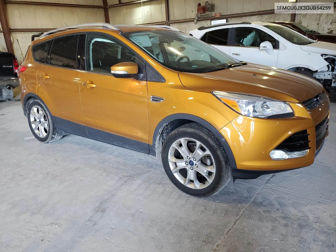 2016 Ford Escape Titanium VIN: 1FMCU0JX3GUB54259 Lot: 75118124