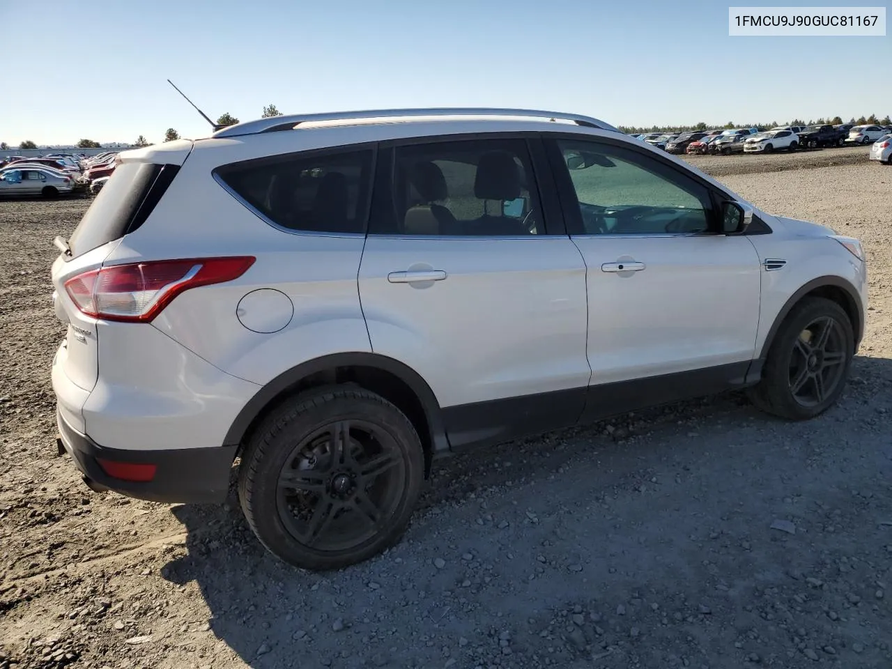 2016 Ford Escape Titanium VIN: 1FMCU9J90GUC81167 Lot: 75239134