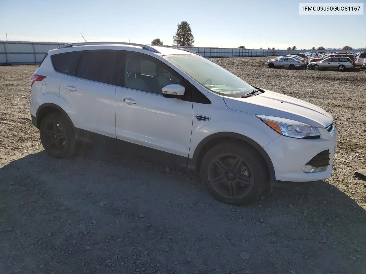 2016 Ford Escape Titanium VIN: 1FMCU9J90GUC81167 Lot: 75239134