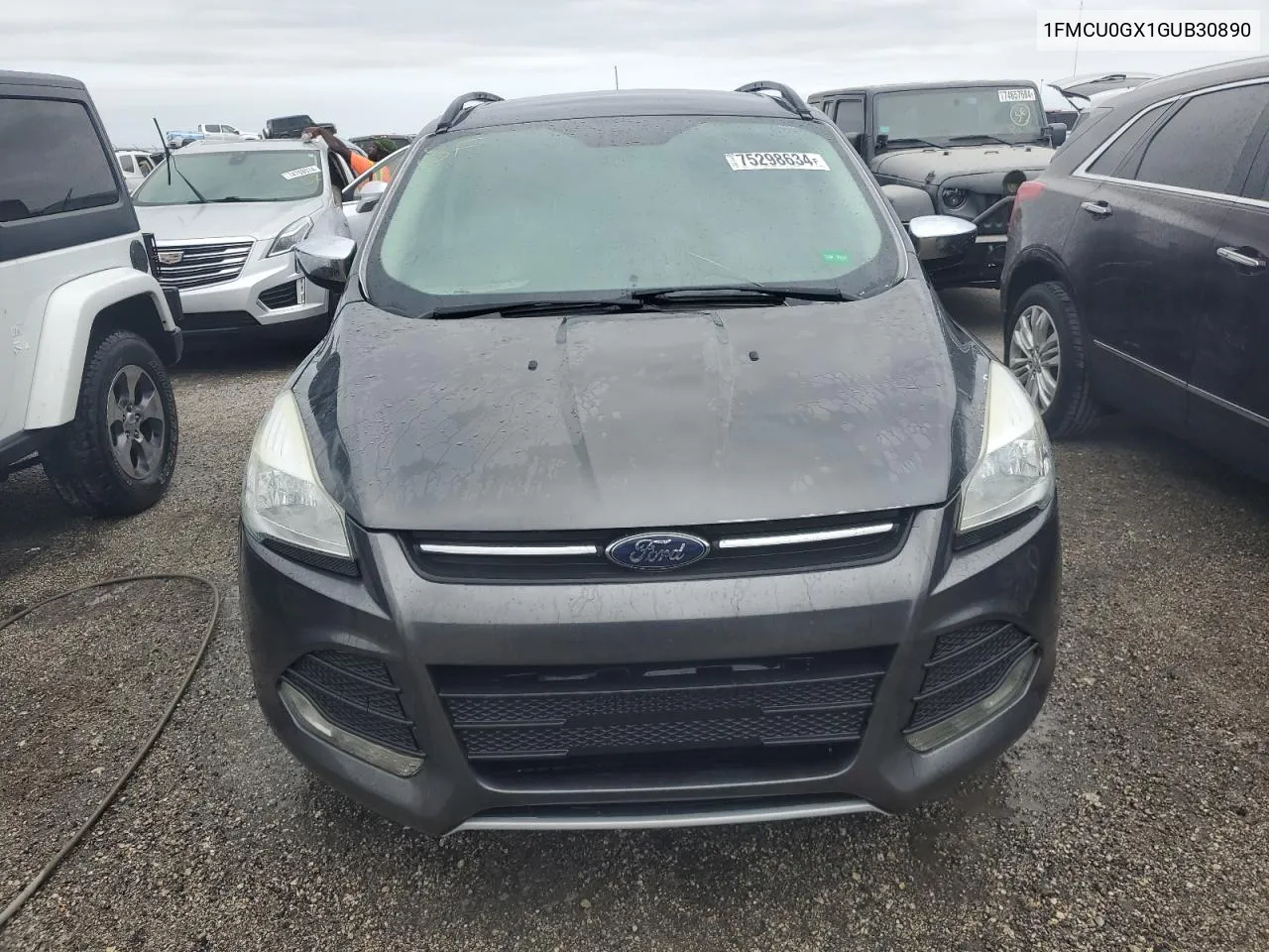 2016 Ford Escape Se VIN: 1FMCU0GX1GUB30890 Lot: 75298634