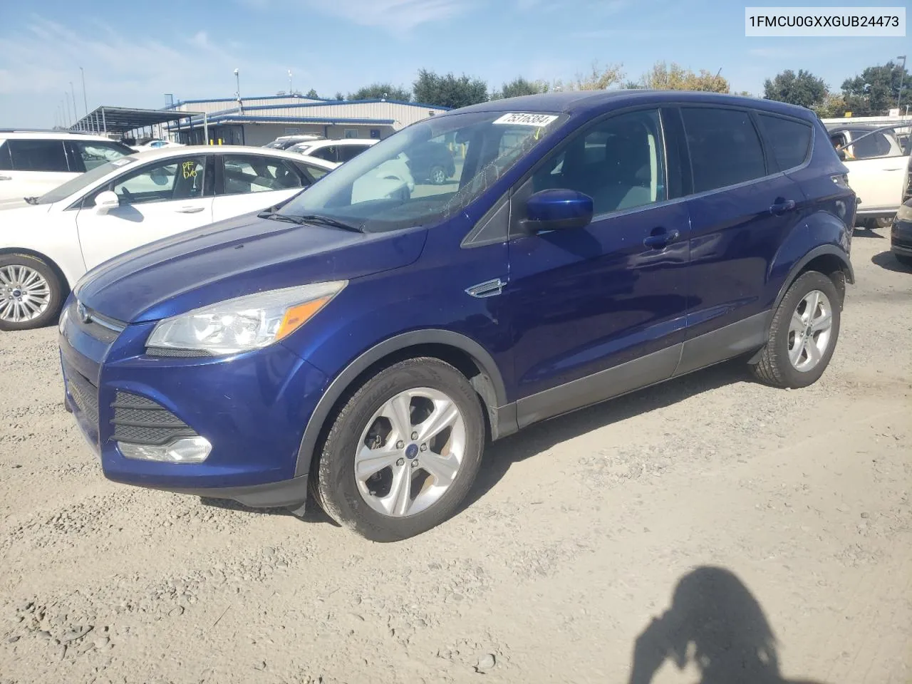 2016 Ford Escape Se VIN: 1FMCU0GXXGUB24473 Lot: 75316384