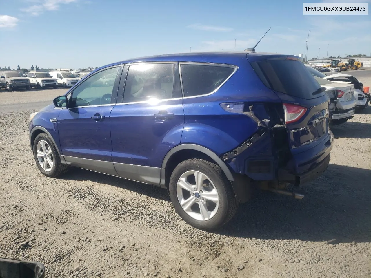 2016 Ford Escape Se VIN: 1FMCU0GXXGUB24473 Lot: 75316384