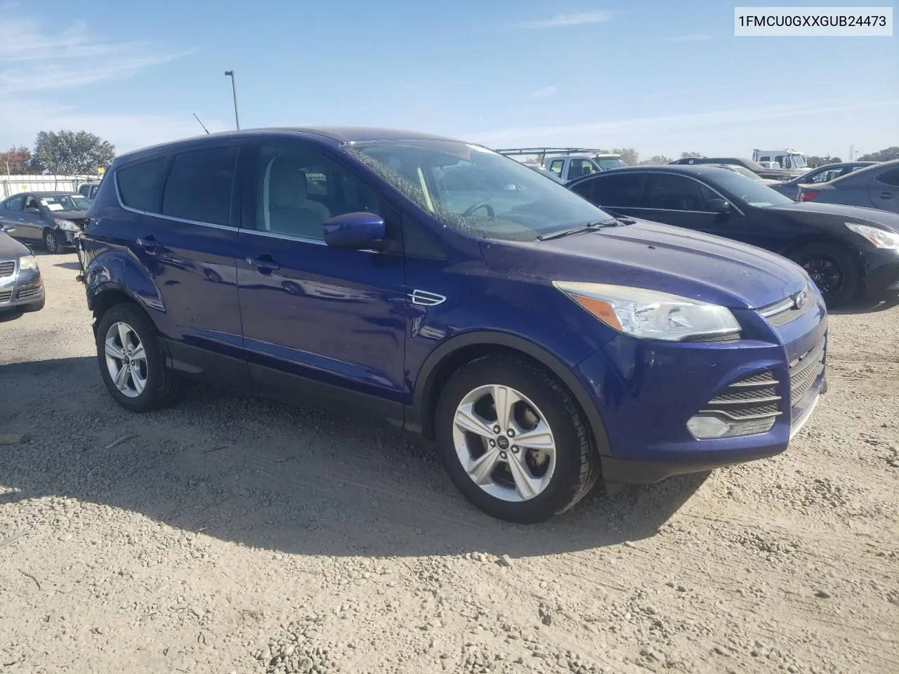 2016 Ford Escape Se VIN: 1FMCU0GXXGUB24473 Lot: 75316384