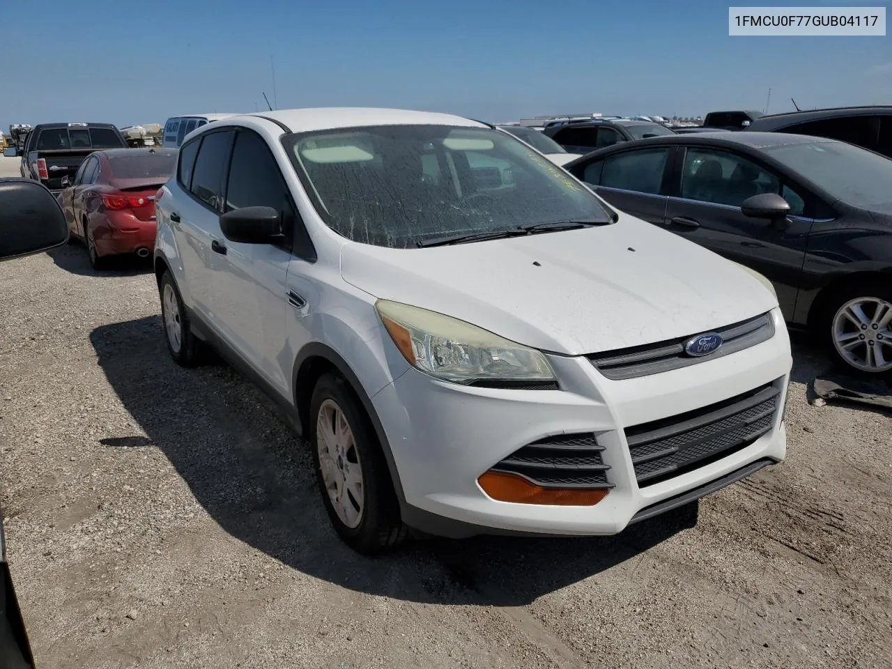 2016 Ford Escape S VIN: 1FMCU0F77GUB04117 Lot: 75363134