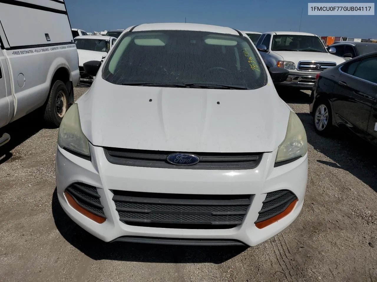 2016 Ford Escape S VIN: 1FMCU0F77GUB04117 Lot: 75363134