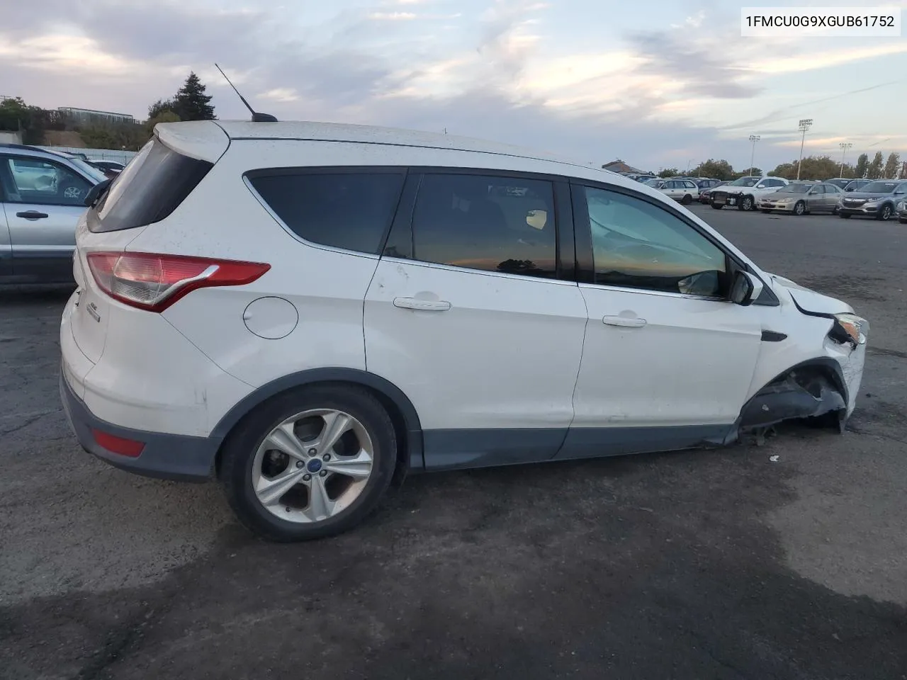 2016 Ford Escape Se VIN: 1FMCU0G9XGUB61752 Lot: 75438724