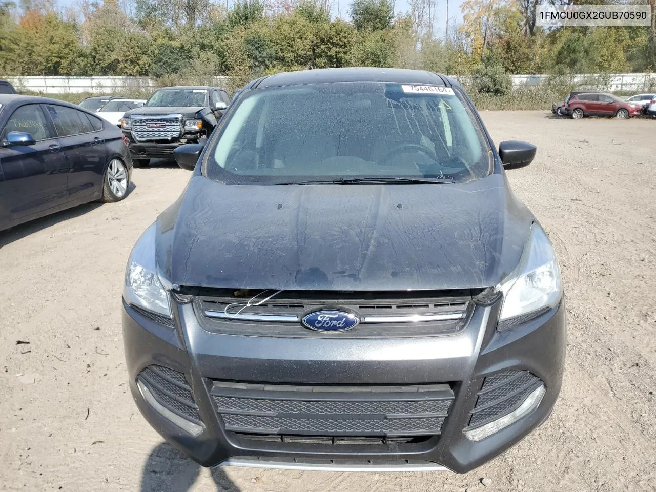 2016 Ford Escape Se VIN: 1FMCU0GX2GUB70590 Lot: 75446164