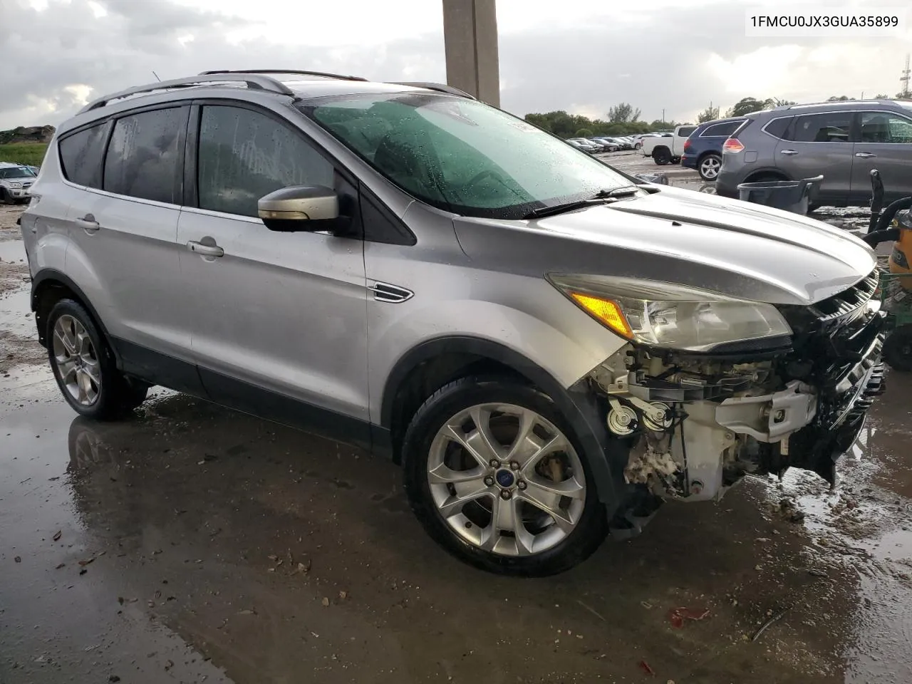 2016 Ford Escape Titanium VIN: 1FMCU0JX3GUA35899 Lot: 75466744