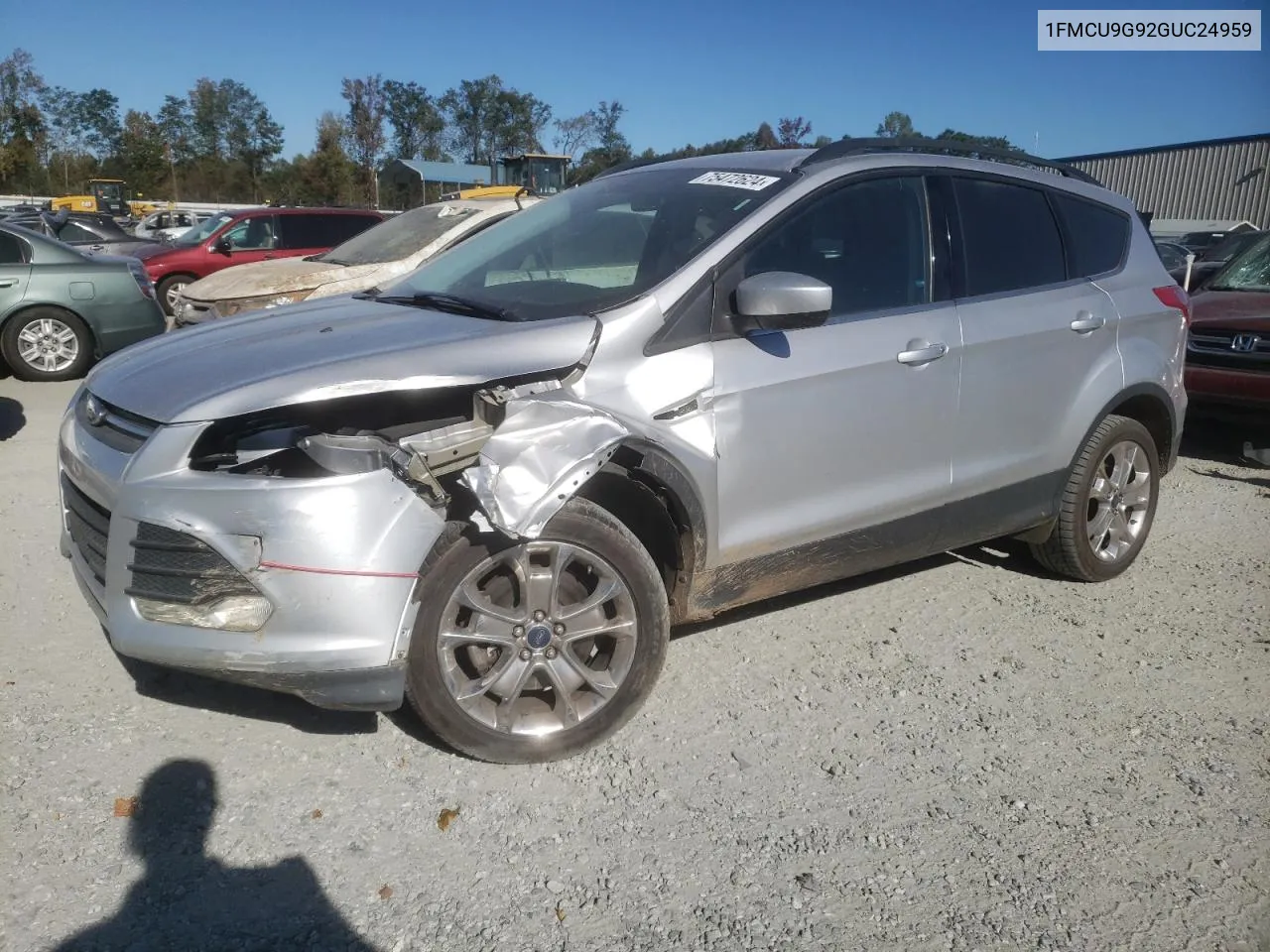 2016 Ford Escape Se VIN: 1FMCU9G92GUC24959 Lot: 75472624