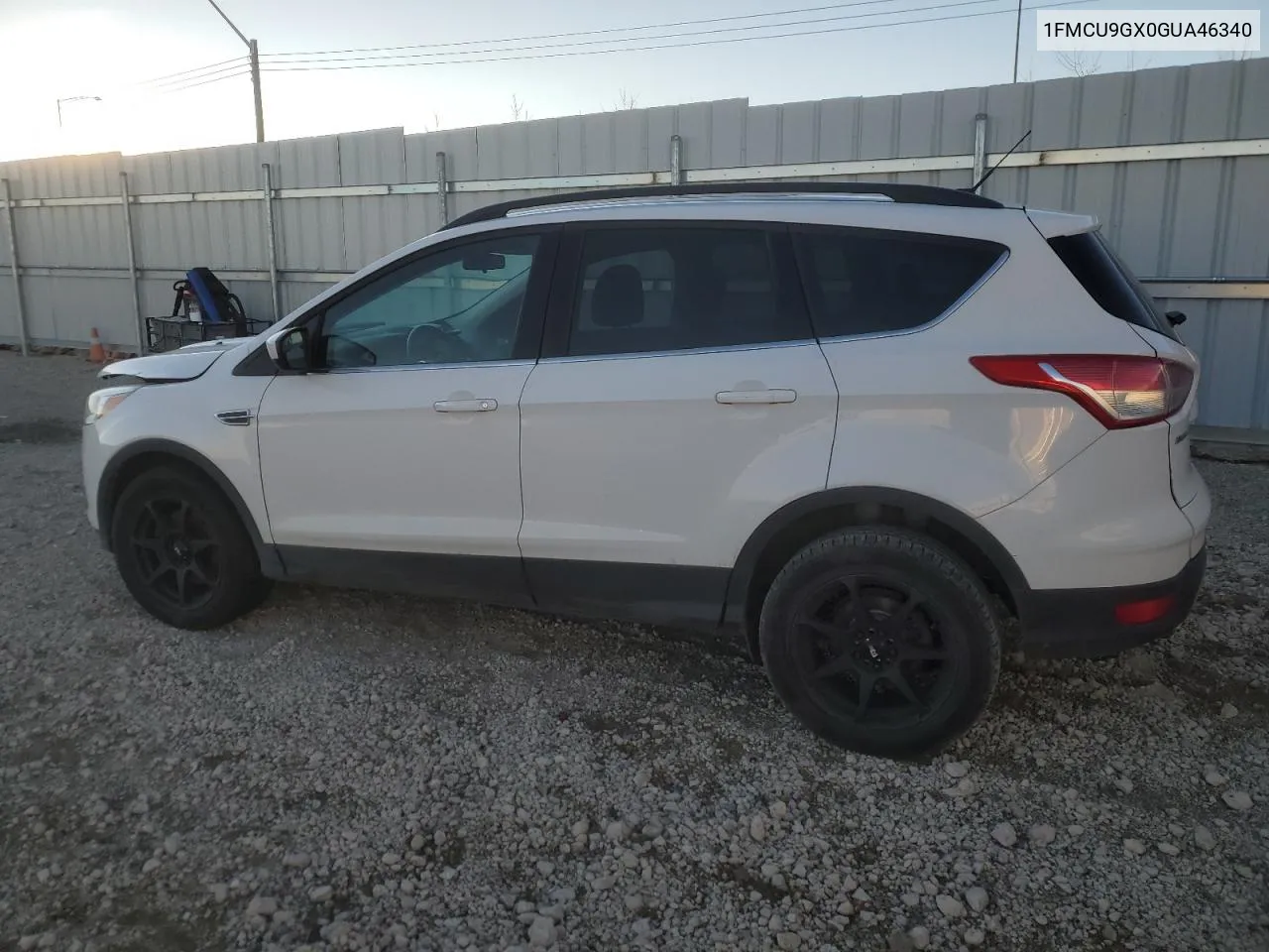 2016 Ford Escape Se VIN: 1FMCU9GX0GUA46340 Lot: 75642344