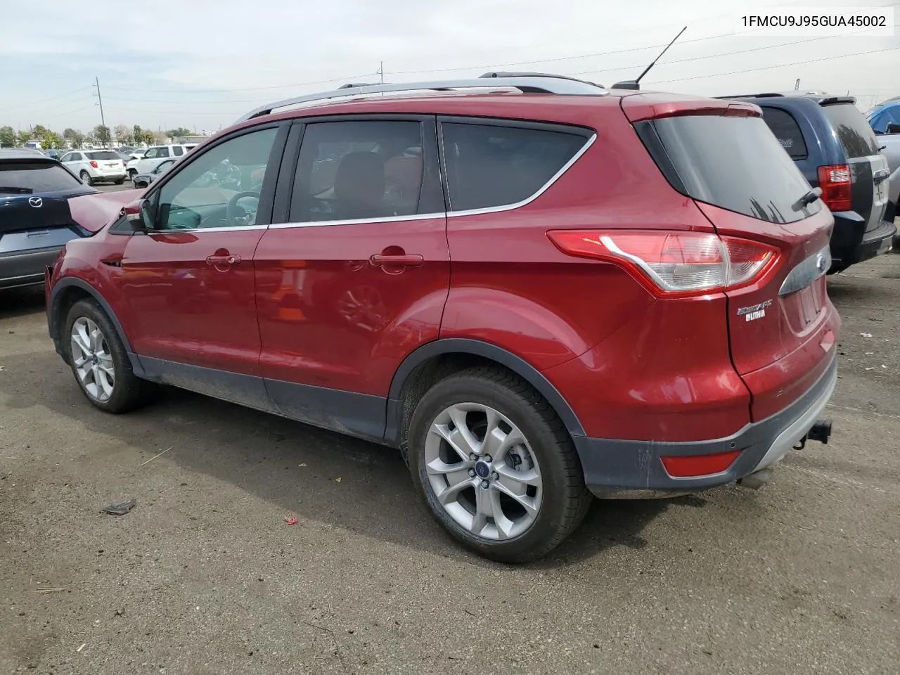 2016 Ford Escape Titanium VIN: 1FMCU9J95GUA45002 Lot: 75700184