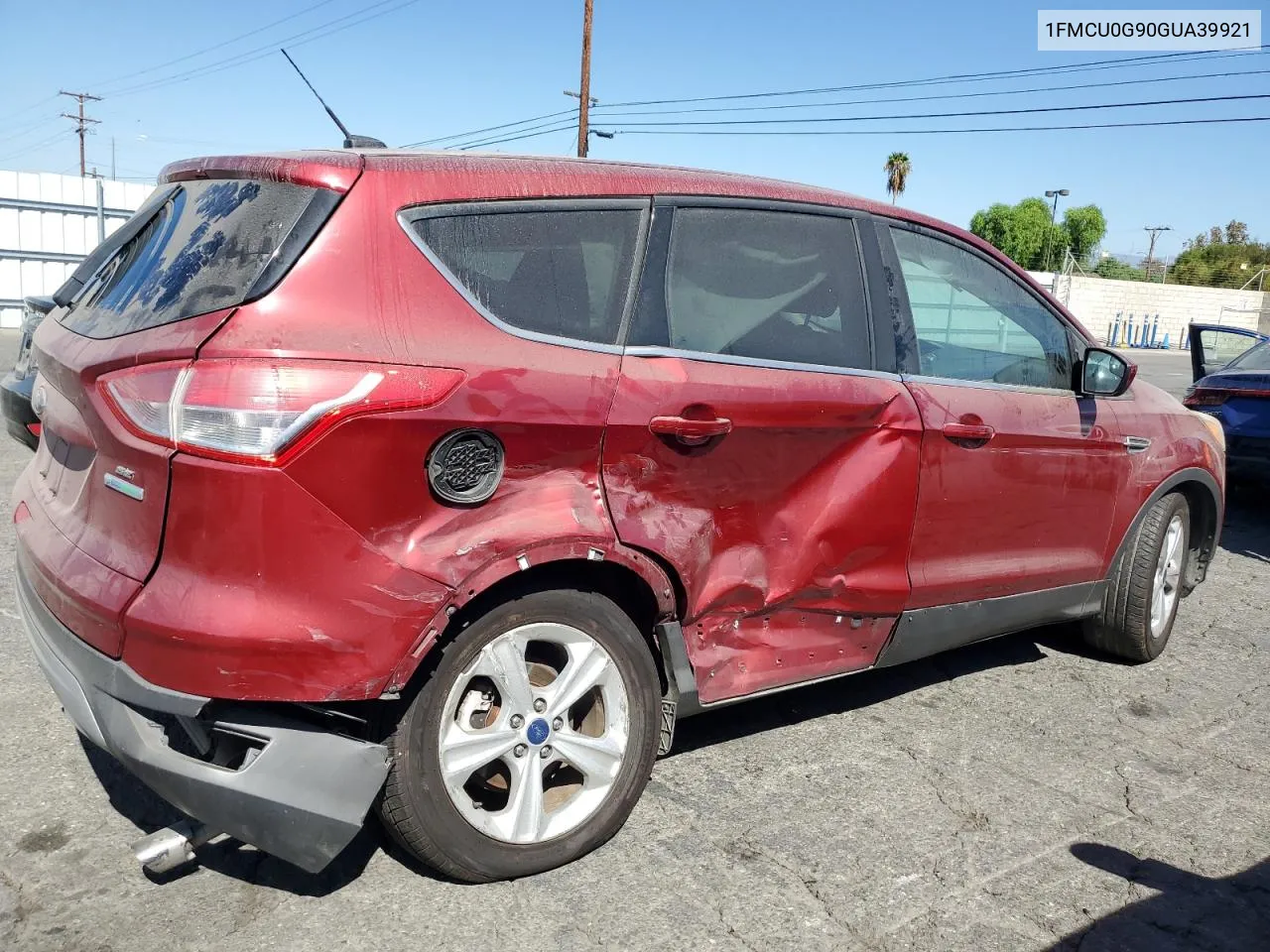 2016 Ford Escape Se VIN: 1FMCU0G90GUA39921 Lot: 75709254