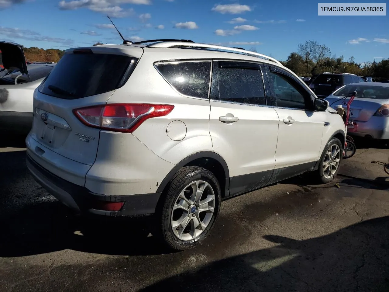 2016 Ford Escape Titanium VIN: 1FMCU9J97GUA58365 Lot: 75709734