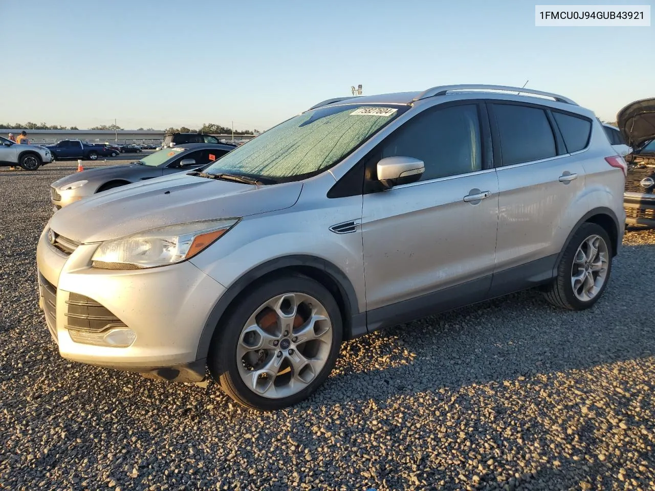 2016 Ford Escape Titanium VIN: 1FMCU0J94GUB43921 Lot: 75827604