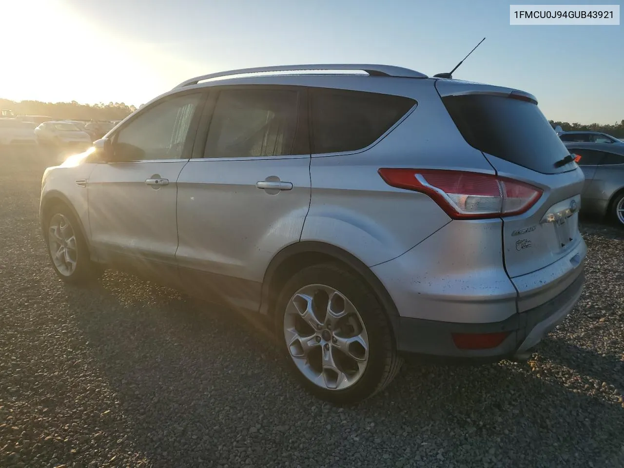 2016 Ford Escape Titanium VIN: 1FMCU0J94GUB43921 Lot: 75827604